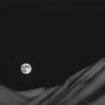 Full moon rise in March