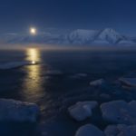 January full moon rise