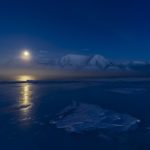 Full moon rise