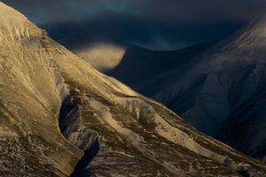 Golden mountains